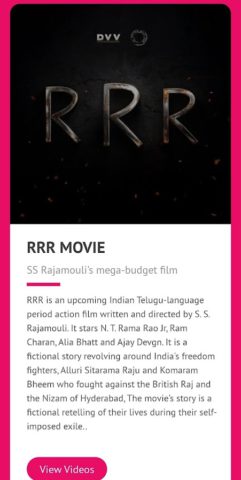 RRR Movie für Android