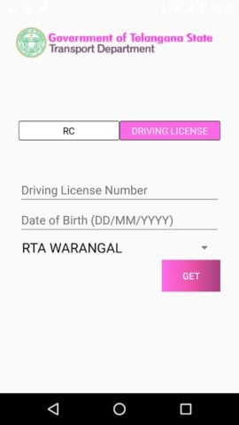 RTA m-Wallet per Android