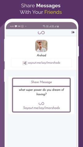 Android용 SayOut – Anonymous Messages