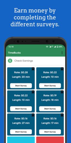 TimeBucks für Android