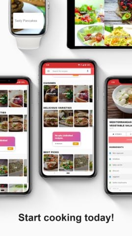 Vegetarian Recipes App for Android