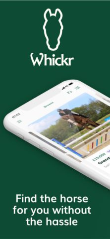 Whickr Buying & Selling Horses لنظام iOS