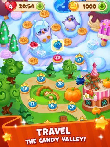 Candy Valley – Match 3 Puzzle für iOS