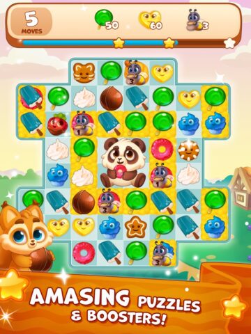 Candy Valley – Match 3 Puzzle untuk iOS