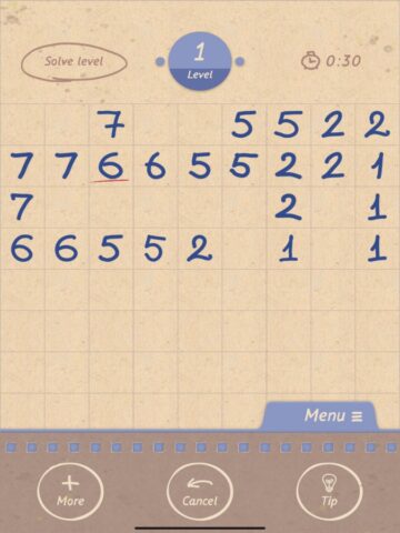 iOS için Doodle Numbers Puzzle
