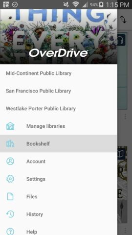 OverDrive para Android