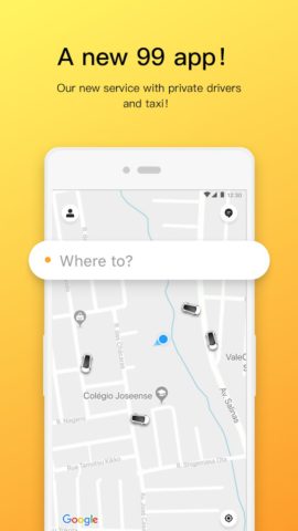 Android 版 99: Vá de Carro, Moto ou Taxi