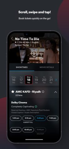 AMC Cinemas KSA per iOS