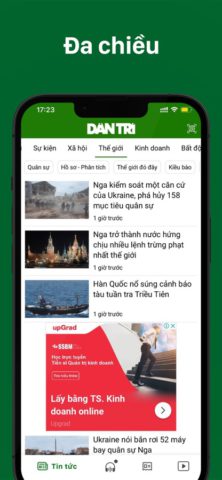 Báo Dân trí – Dantri.com.vn cho iOS