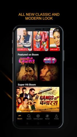 Boom Movies: Web Series, Films لنظام Android