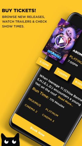 CUE Cinemas per Android
