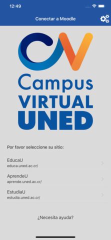 Campus Virtual UNED per iOS