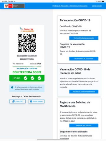 Carné de Vacunación for iOS