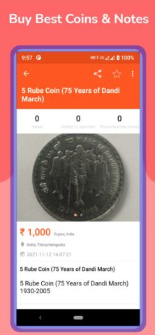 Coin Bazaar : Buy and Sell для Android — скриншот 3