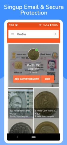 Coin Bazaar : Buy and Sell для Android — скриншот 4