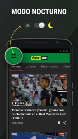 Android 版 Depor