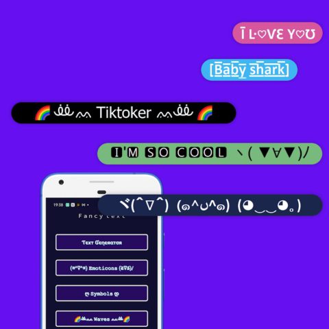 Fancy text | FF, Stylish name для Android — скриншот 1