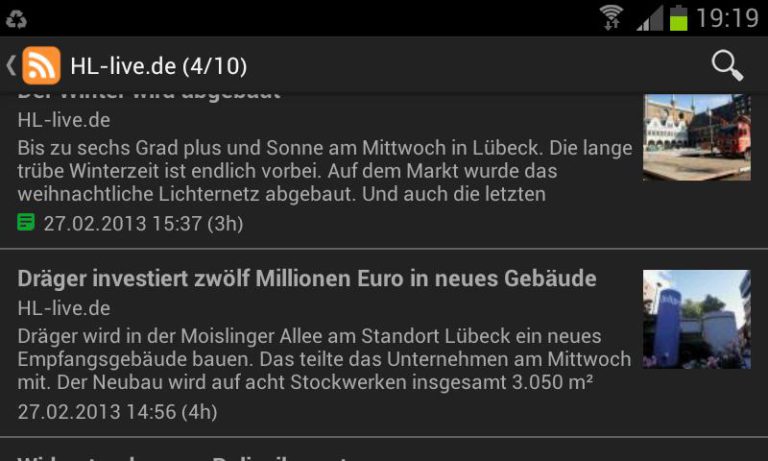 HL-live.de for Android