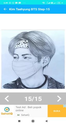 Android 用 BTS drawing easy