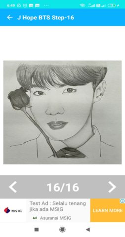 BTS drawing easy لنظام Android