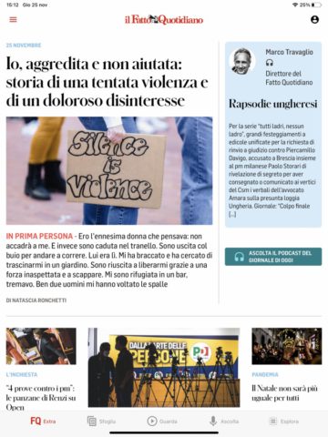 Il Fatto Quotidiano für iOS