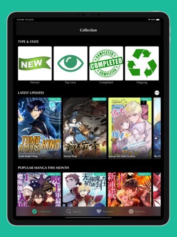 MangaBAT – Manga Rock Pro para iOS
