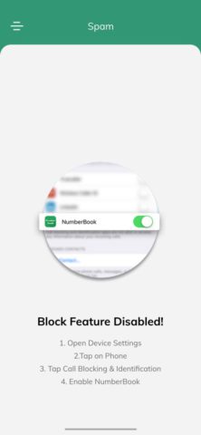 iOS 版 Number Book – Spam & Block