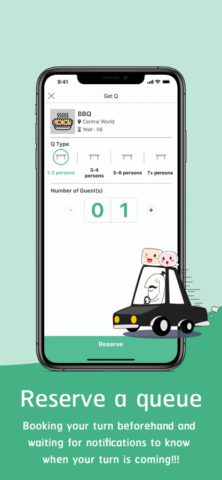 QueQ — No more Queue line для iOS — скриншот 2
