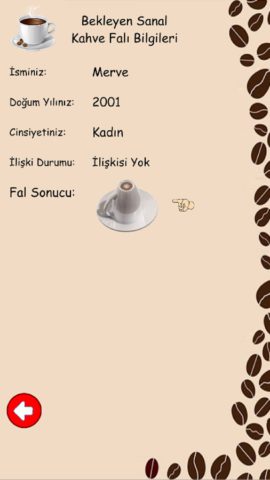 Sanal Kahve Falı für Android