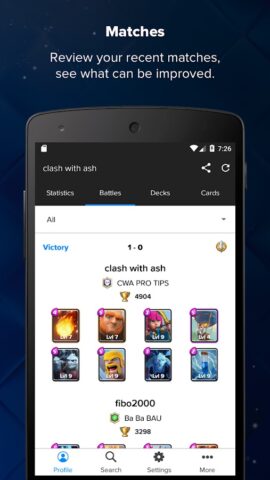 Stats Royale para Clash Royale para Android