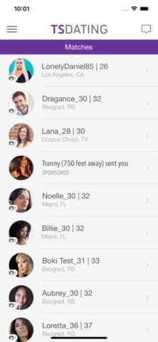 TS Dating for iOS