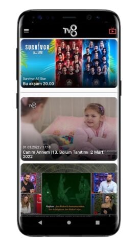TV8 สำหรับ Android