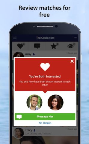 ThaiCupid: مواعدة تايلاندية لنظام Android