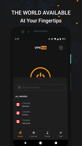 Android 版 VPNhub