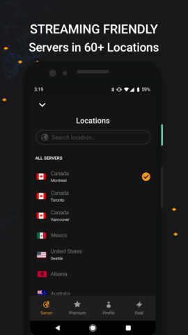 VPNhub pour Android