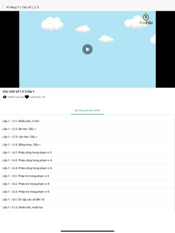 VioEdu — Học Sinh для iOS