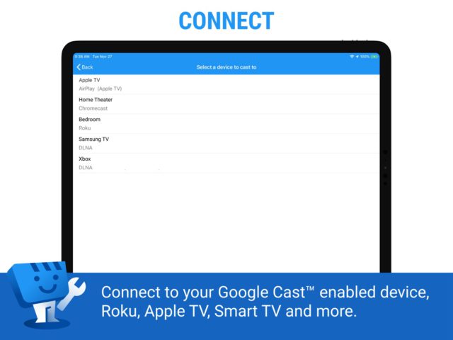 iOS용 Web Video Cast | Browser to TV