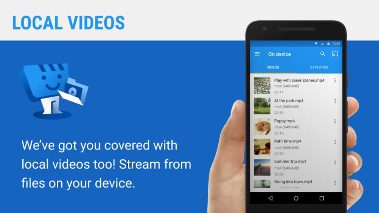 Web Video Caster Receiver cho Android