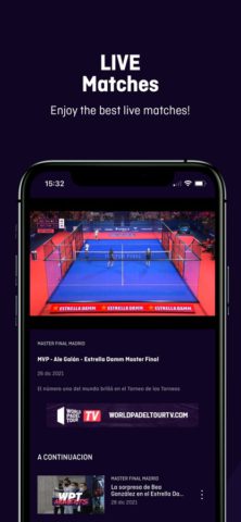 World Padel Tour TV for iOS