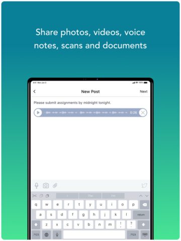 iOS 用 MyU – Interactive Learning