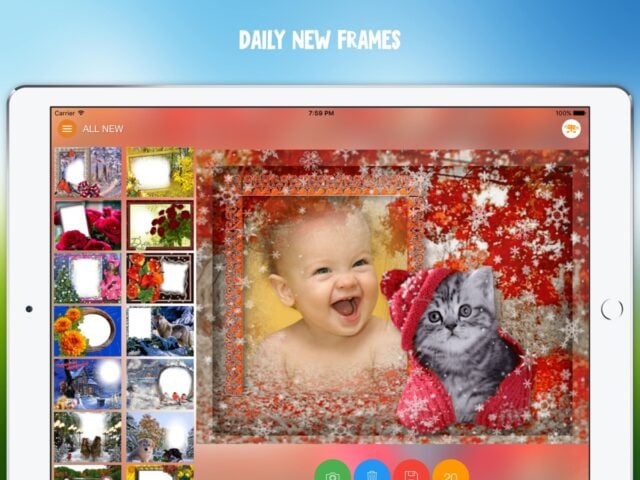 Вебка: рамки для фото для iOS