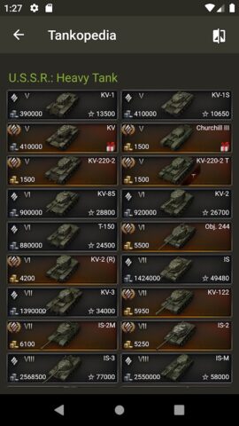Knowledge Base for WoT for Android