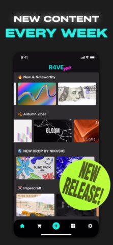 R4VE – Collage & Poster Maker per iOS