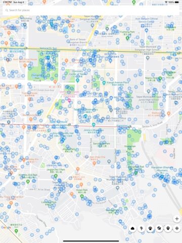 iOS 用 WeCatch – Radar & Map