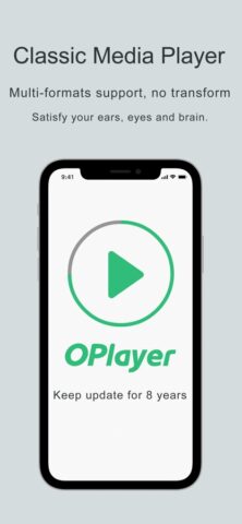 OPlayer Lite – media player pour iOS