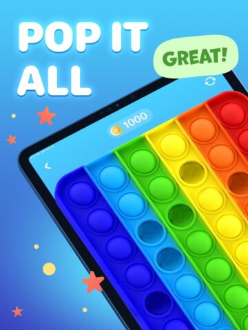 POP IT: لعبة ضد الإجهاد لنظام iOS