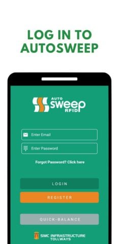 Android için Autosweep Mobile App