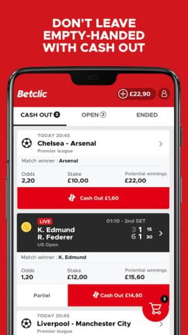 Betclic pour Android