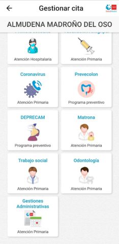 Cita Sanitaria Madrid per Android