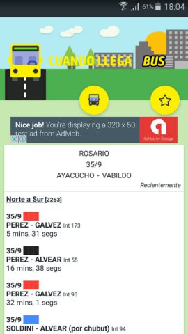 Android 版 Cuando Llega Bus